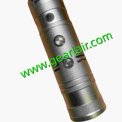 120W Portable Laser Ignition Tool | High-Power 21700 Battery System | Silver CNC Aluminum Alloy Body | Precision Red Dot Sight image 2
