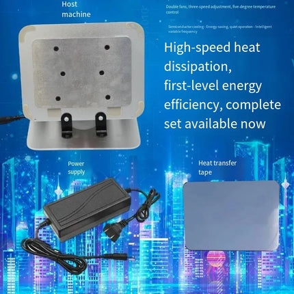 Water Cooling Semiconductor Bracket for Tablets - Professional iPad Cooling System with Infinite Speed Control image 1