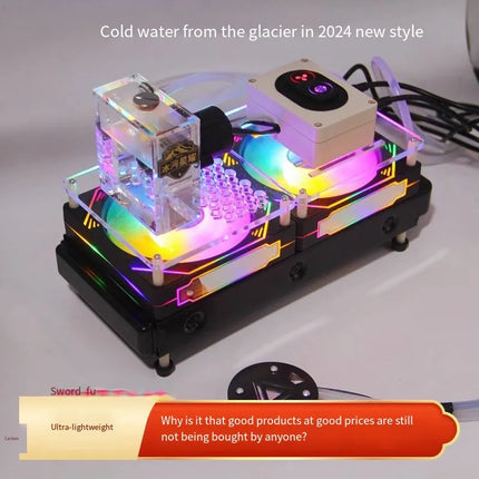 Glacier Water Cooling System - Ultra-Light Magnetic Cooling for Tablets & Phones image 2