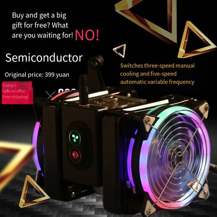Universal Semiconductor Water Cooling System for iPad, Phone & Tablet - Customizable Pro Gaming Cooling Solution image 5