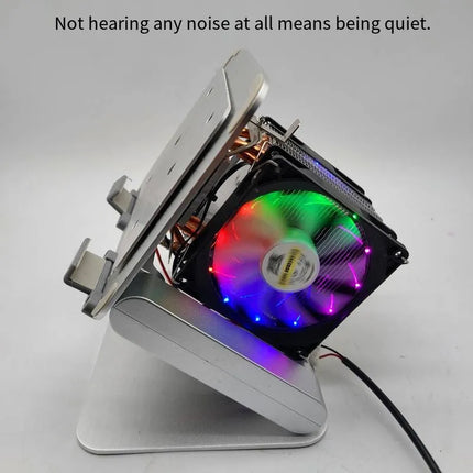 Water Cooling Semiconductor Bracket for Tablets - Professional iPad Cooling System with Infinite Speed Control image 0