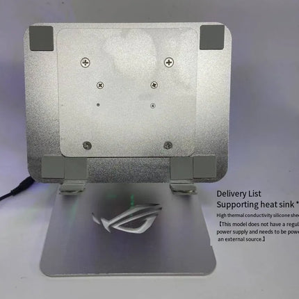 Red Apple Water Cooling All-in-One Tablet Stand & Semiconductor Cooler - Ice-Capable Cooling for iPad & Android Tablets - Single device without power supply image