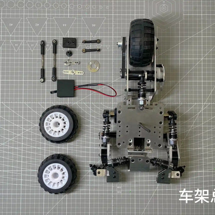 1:8 Scale RC Reverse Trike (Tilting 3-Wheel Motorcycle) - Pre-Built Chassis & Body Kit for Advanced Hobbyists image 2