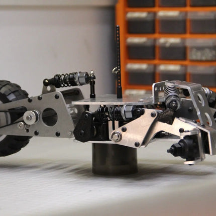 1:8 Scale RC Reverse Trike Rolling Chassis Kit - Pre-Assembled Aluminum Frame (No Body/Electronics) image 8