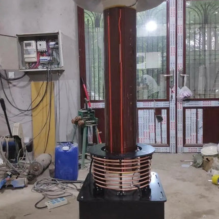DRSSTC (Dual Resonant Solid State Tesla Coil) - 1.7m Tower, 1-Meter Arc, High-End Professional Configuration image 5