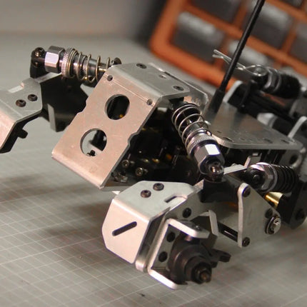 1:8 Scale RC Reverse Trike Rolling Chassis Kit - Pre-Assembled Aluminum Frame (No Body/Electronics) image 2