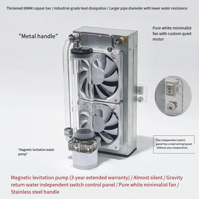 Geek Liquid Cooling Pro - 2025 Yaoshi/Canglong 16 Upgrade Edition with Magnetic Levitation Technology image 0