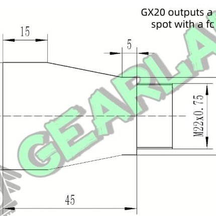 FC interface optical fiber collimating mirror, beam expanding mirror, adjustable divergence angle image 5