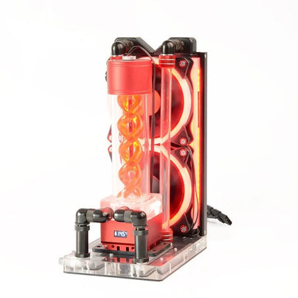 FREEZEMOD Laptop Liquid Cooling System - VA Display Water Cooling Kit with 240mm Copper Radiator image 2