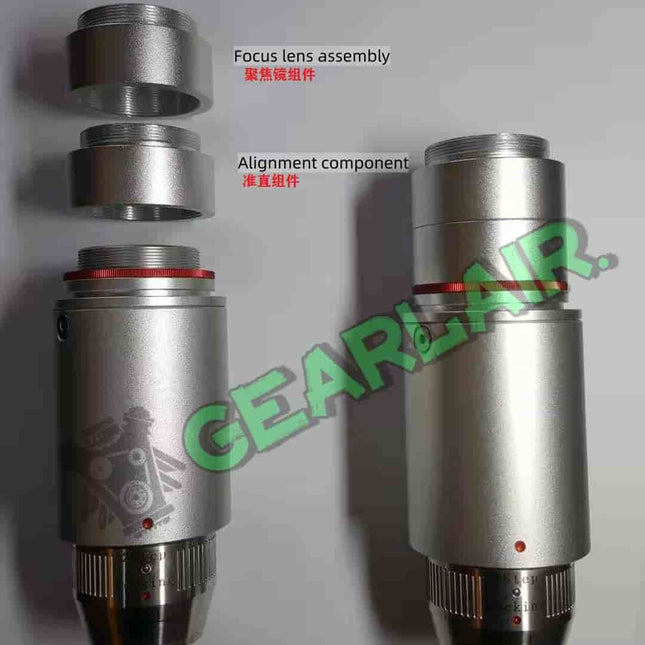 QBH collimating mirror, QBH focusing mirror, high-power quartz lens image 1