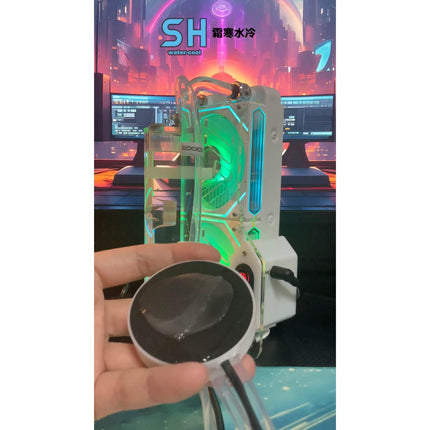 SH FrostCool Semiconductor Water Cooling System - 60W Magnetic Cooling Kit for Mobile Gaming & PC image 2