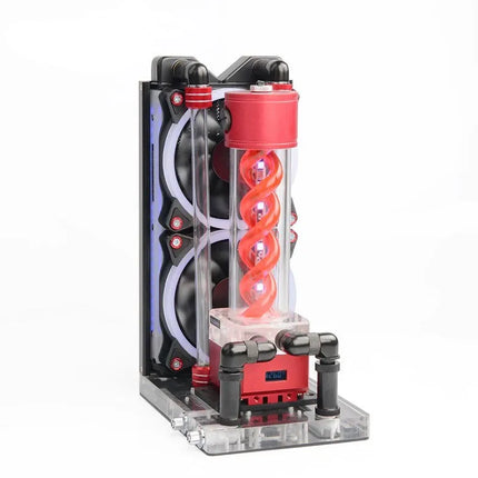 FREEZEMOD Laptop Liquid Cooling System - VA Display Water Cooling Kit with 240mm Copper Radiator image 0