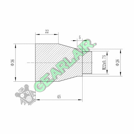 532nm 632.8nm 808nm 915nm 1064nm Laser beam expanding lens - Type B image 1