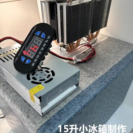 HKJ-K100 Dual-Core Powerful Thermoelectric Cooler — 3-in-1 DIY Kit for Portable Fridge, Mini AC & Incubator image 12