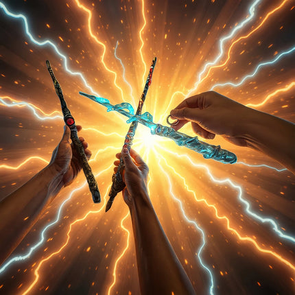 Magic Glow Wand | Magnetically-Sensed Interactive Flowing Light Wand with Custom Designs image 0