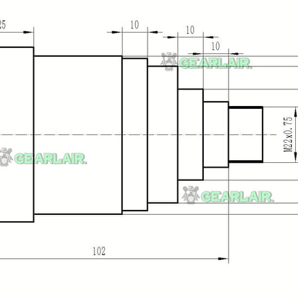 1550nm wavelength laser beam expander 20x image 2
