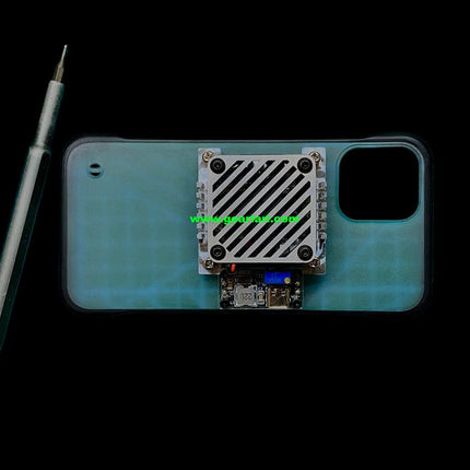 Cyberpunk DIY Semiconductor Cooling Phone Case, Peltier Fast Cooling Game Radiator, Non Water Cooling Phone Cooler for PUBG Gaming