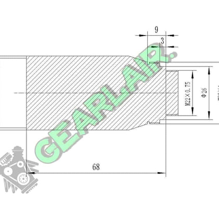 532nm 632.8nm 808nm 915nm 1064nm Laser beam expanding lens - Type B image 2