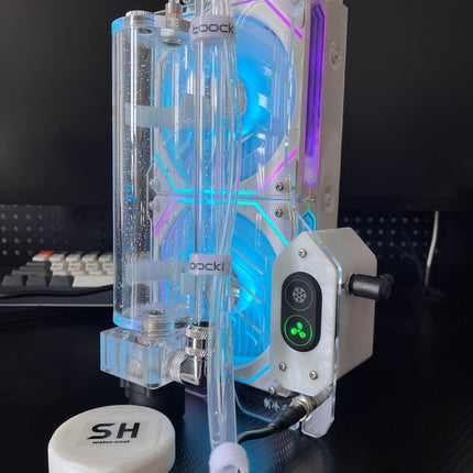 SH FrostCool Semiconductor Water Cooling System - 60W Magnetic Cooling Kit for Mobile Gaming & PC image 0