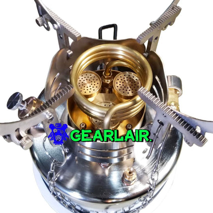 Voyager Rocket Stove | Integrated Alcohol Vaporizing Stove with Pressure Gauge for Outdoor Camping & Cooking image 6