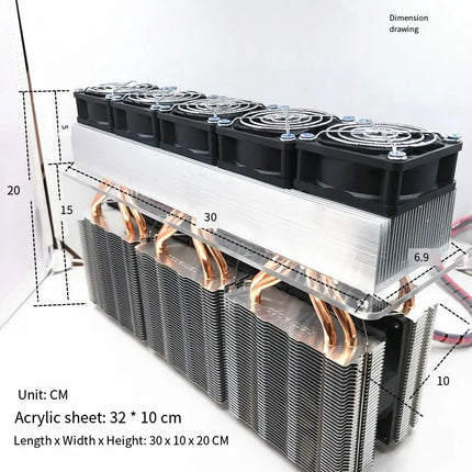 HKJ-A210D Super Space Cooler - Intelligent Temperature Control Cooling System image 2