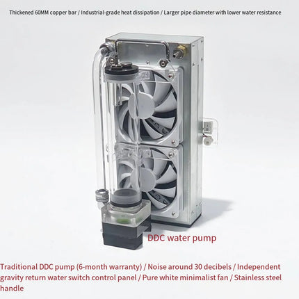 Geek Liquid Cooling Pro - Industrial Grade Copper Radiator with Magnetic Levitation Technology image 1