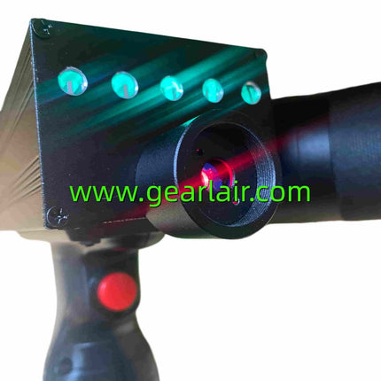140-watt portable laser ignition tool | Insect repellent and rust removal | 280-watt power | 4 x 21700 high-discharge-rate battery system | Coaxial green light | M22 lens interface | Active cooling system image 4