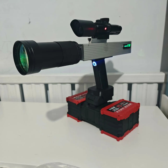 680W High-Power Portable Laser System | Handheld with Removable Battery for Long-Range Ignition & Cutting image 0