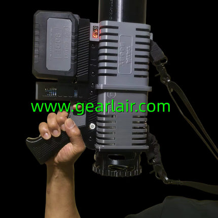 90mm EDF Ducted Fan Grenade Shape 130A ESC 4068 Motor 5.3kg Thrust 15000mAh Battery Handheld Blower for Car Snow Dust