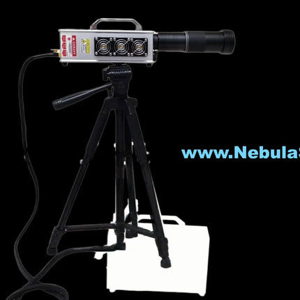 500W Optical Laser Device, Full Aluminum Alloy, Samsung 50S Cells, Coaxial Beam, Long-Range Lens Included