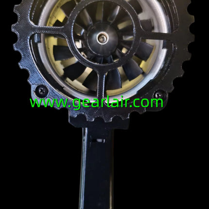90mm EDF Ducted Fan Grenade Shape 130A ESC 4068 Motor 5.3kg Thrust 15000mAh Battery Handheld Blower for Car Snow Dust