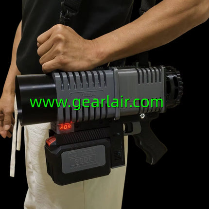 90mm EDF Ducted Fan Grenade Shape 130A ESC 4068 Motor 5.3kg Thrust 15000mAh Battery Handheld Blower for Car Snow Dust