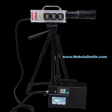 500W Optical Laser Device, Full Aluminum Alloy, Samsung 50S Cells, Coaxial Beam, Long-Range Lens Included