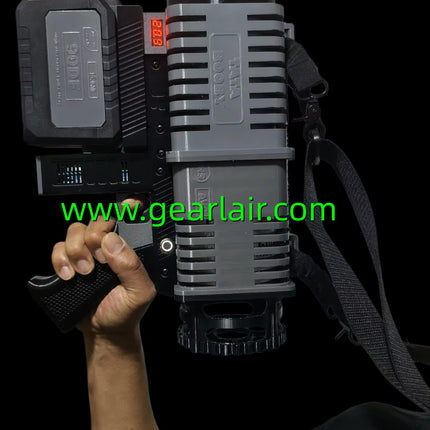 90mm EDF Ducted Fan Grenade Shape 130A ESC 4068 Motor 5.3kg Thrust 15000mAh Battery Handheld Blower for Car Snow Dust