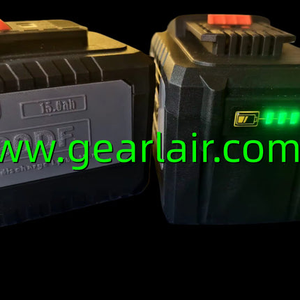 90mm EDF Ducted Fan Grenade Shape 130A ESC 4068 Motor 5.3kg Thrust 15000mAh Battery Handheld Blower for Car Snow Dust