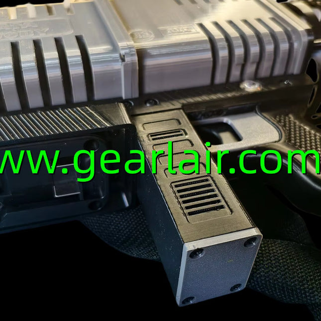 90mm EDF Ducted Fan Grenade Shape 130A ESC 4068 Motor 5.3kg Thrust 15000mAh Battery Handheld Blower for Car Snow Dust