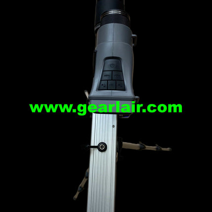 Laser Cannon Pump 300W All-Aluminum Shell Custom Heat Sink Cooling Adjustable 15-25cm Lens 30m Range High-Temp Protection