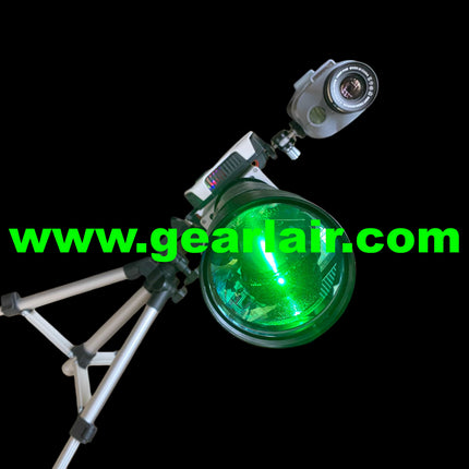 Laser Cannon Pump 300W All-Aluminum Shell Custom Heat Sink Cooling Adjustable 15-25cm Lens 30m Range High-Temp Protection