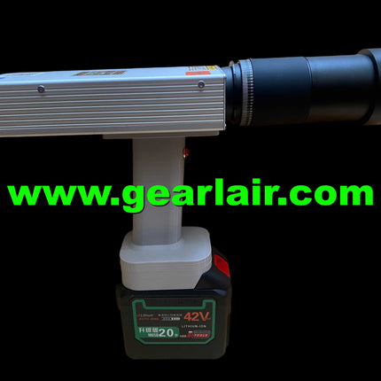 680W High-Power Laser Gun – 100m Range | 975-976nm Invisible Laser | 18× Samsung 40T Battery Pack | 50x Focus Lens | Remote Ignition & Cutting for Industrial & Field Use