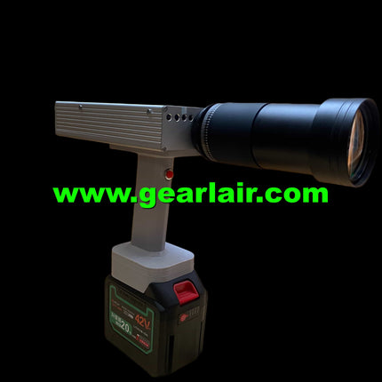 680W High-Power Laser Gun – 100m Range | 975-976nm Invisible Laser | 18× Samsung 40T Battery Pack | 50x Focus Lens | Remote Ignition & Cutting for Industrial & Field Use