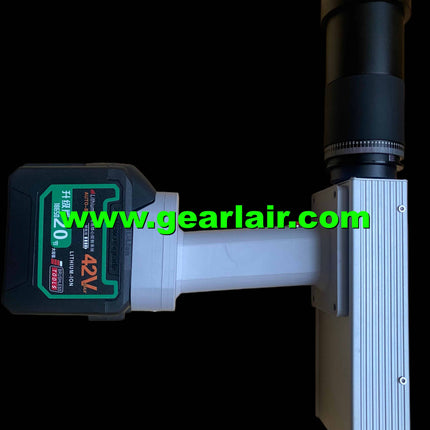 680W High-Power Laser Gun – 100m Range | 975-976nm Invisible Laser | 18× Samsung 40T Battery Pack | 50x Focus Lens | Remote Ignition & Cutting for Industrial & Field Use