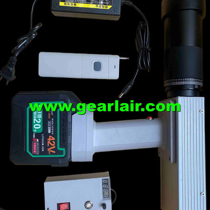 680W High-Power Laser Gun – 100m Range | 975-976nm Invisible Laser | 18× Samsung 40T Battery Pack | 50x Focus Lens | Remote Ignition & Cutting for Industrial & Field Use