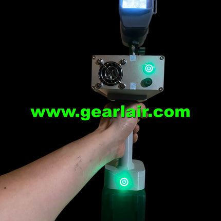 680W High-Power Laser Gun – 100m Range | 975-976nm Invisible Laser | 18× Samsung 40T Battery Pack | 50x Focus Lens | Remote Ignition & Cutting for Industrial & Field Use