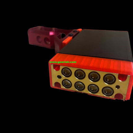 Nichia 05 Module 8‑Beam Laser Device 55℃ Temperature Control 3×Eve 18650 12C Power Batteries Aviation Aluminum Alloy Shell Removable Handle