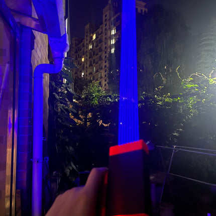 Nichia 05 Module 8‑Beam Laser Device 55℃ Temperature Control 3×Eve 18650 12C Power Batteries Aviation Aluminum Alloy Shell Removable Handle