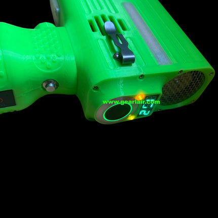 130W Laser Duct Blower Igniter with 16.8V 4000mAh 10C Lithium Battery, Fingerprint Switch & Focusing Lens