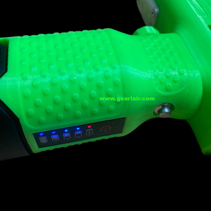 130W Laser Duct Blower Igniter with 16.8V 4000mAh 10C Lithium Battery, Fingerprint Switch & Focusing Lens