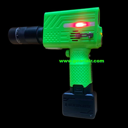 130W Laser Duct Blower Igniter with 16.8V 4000mAh 10C Lithium Battery, Fingerprint Switch & Focusing Lens
