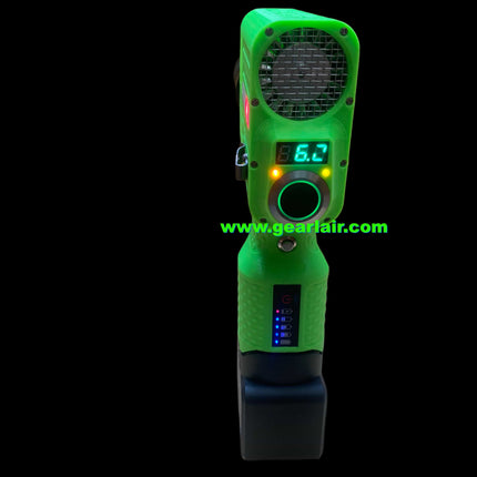 130W Laser Duct Blower Igniter with 16.8V 4000mAh 10C Lithium Battery, Fingerprint Switch & Focusing Lens