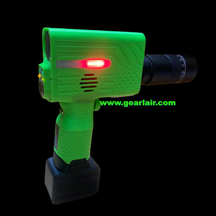 130W Laser Duct Blower Igniter with 16.8V 4000mAh 10C Lithium Battery, Fingerprint Switch & Focusing Lens